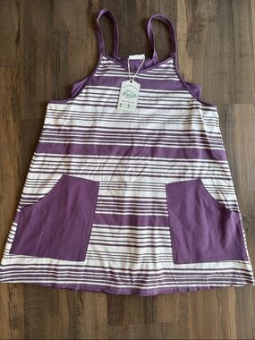 Very J striped dress with shorts